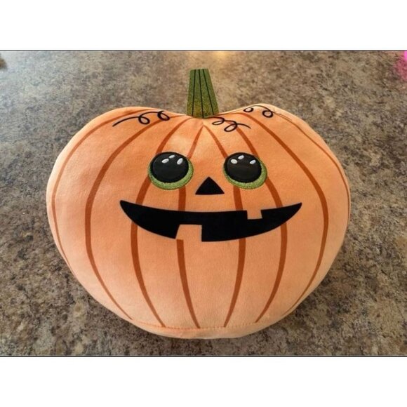 TY Pumpkin "Seeds" Squishy Beanie - Picture 1 of 3